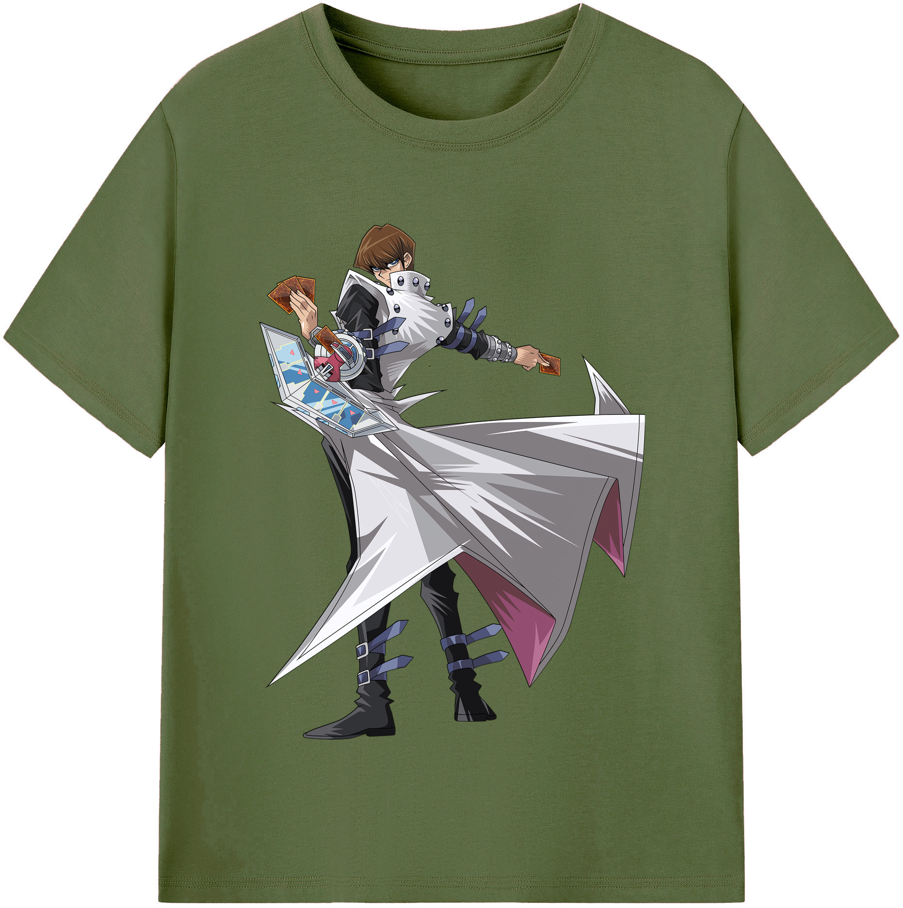 （画像用） 遊☆戯☆王 Yu-Gi-Oh! 綿100％半袖Tシャツ（フロントプリント）